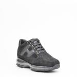 Sneakers Hogan Interactive In Camoscio Nero