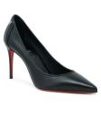 CHRISTIAN LOUBOUTIN 1240544 B439 BLACK NAPPA/LINING SPORTY KATE 85 PUMPS