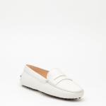 Mocassino Tod's Gommino In Pelle Bianco