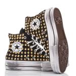 Converse Platform Black, Gold