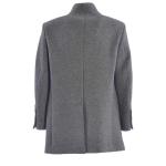 Cappotto Fay In Lana Cotta Color Grigio Scuro