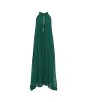 Maxi dress in silk blend