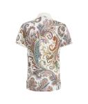 Paisley polo shirt 