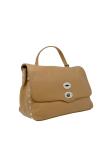 ZANELLATO 068010-0050000-Z0260 POSTINA DAILY GIORNO M CAPPUCCINO LEATHER HANDBAG