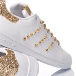 Adidas Stan Smith White, Gold