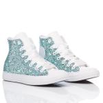 Converse Chuck Taylor Hi Light blue, White