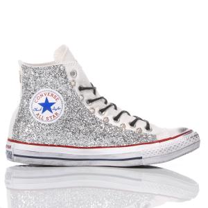 Converse Chuck Taylor Hi Silver, White