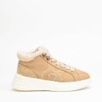 Sneakers Hogan H562 In Camoscio Beige