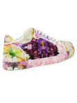 CHRISTIAN LOUBOUTIN 1240677 M024 MULTI CREPE SATIN VIEIRA ORLATO SNEAKERS