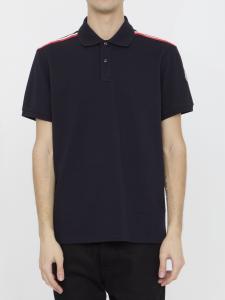 Piquet cotton polo shirt