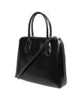 Tory burch swing bag in black brushed leather