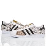 Adidas Superstar White, Gold