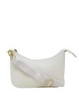 CHRISTIAN LOUBOUTIN 1235471 W456 WHITE LEATHER LOUBILA CHAIN MINIBAG