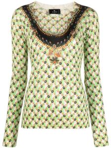 Etro Sweaters Green