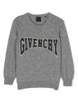 Givenchy Kids Sweaters Grey