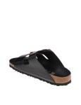 Birkenstock arizona big natural lea sandal black color