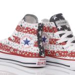 Converse Chuck Taylor Hi White, Red