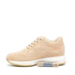 Sneakers Hogan Interactive In Camoscio Beige