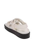 Tory burch kira sport sandal in ivory leather