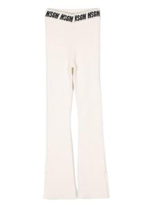 Msgm Kids Trousers White