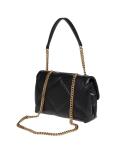 Tory burch kira small diamond quilted black color