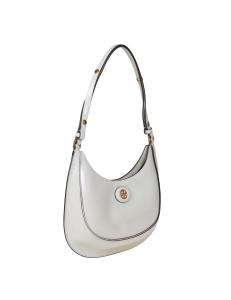 Tory burch robinson crescent shoulder bag in brushed calfskin