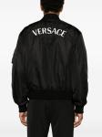 Versace Coats Black