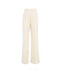 Pleated pants in linen blend 