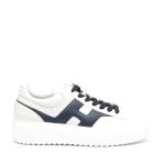 Sneakers Hogan H-stripes In Pelle Bianco