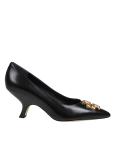 Tory burch eleanor pump in black leather