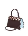 Tory burch bon bon mini bag in zebra pony