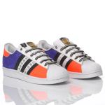 Adidas White, Fluorescent, Violet