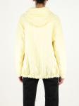 Yellow quilted jacket 